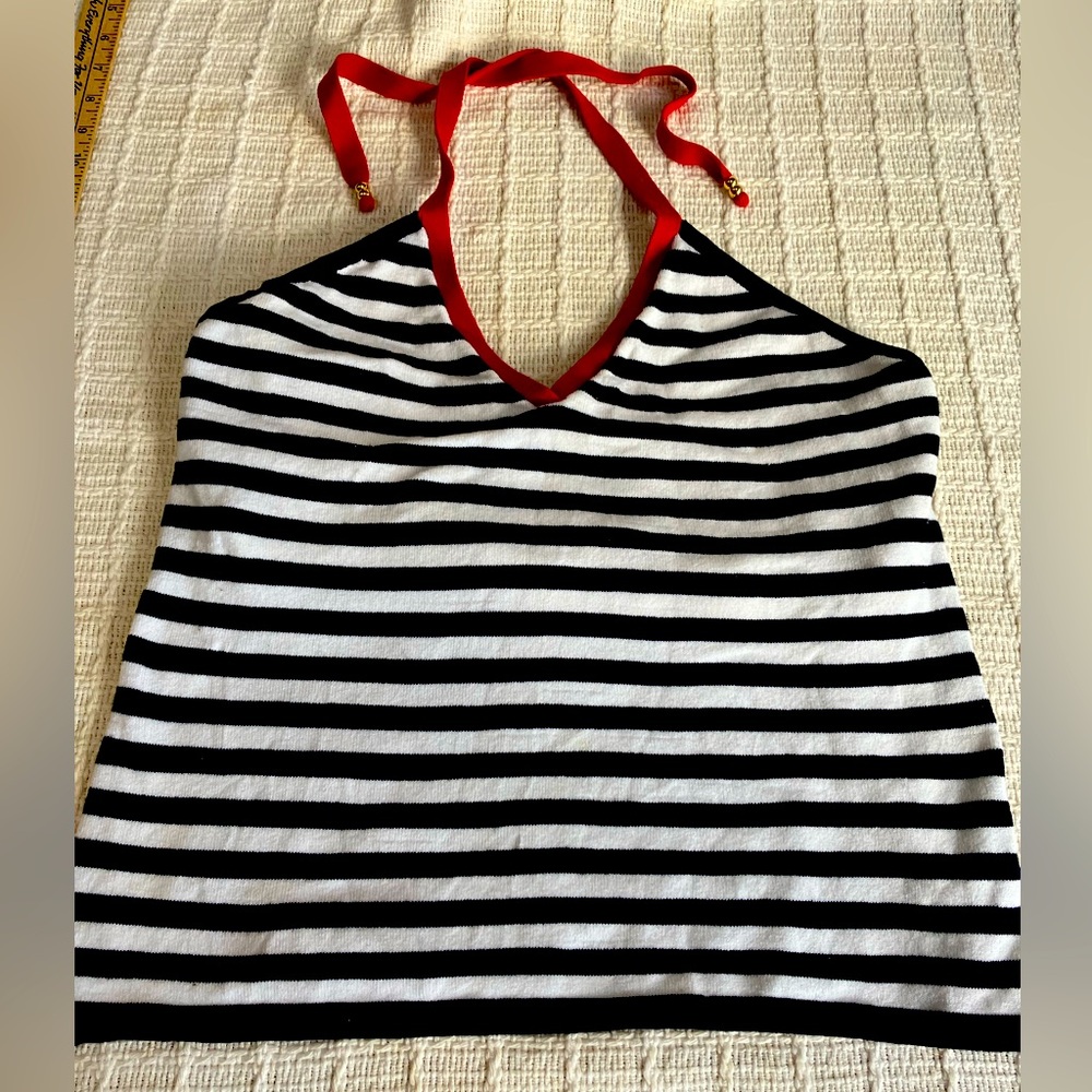 Lauren RalphLauren Halter top light sweater weight. XL. 86% cotton/13 nylon.